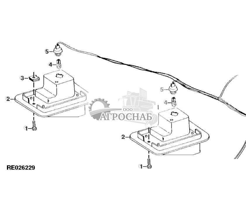 ЛАМПА ПАНЕЛИ УПРАВЛЕНИЯ 